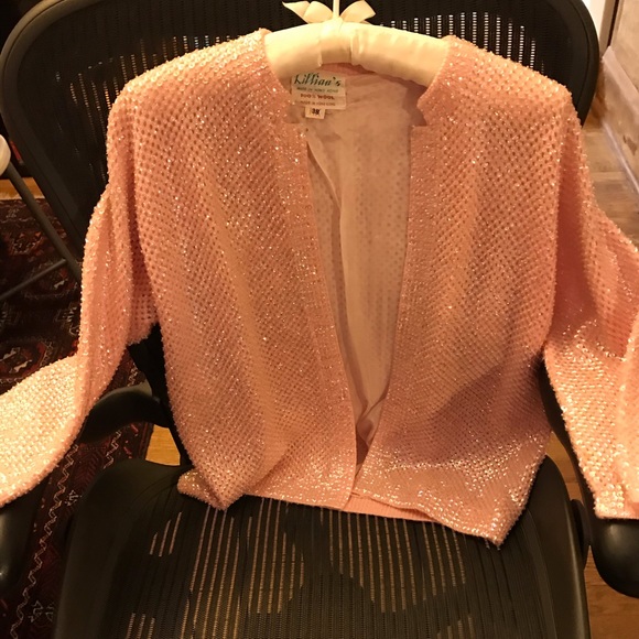 Sweater Jacket with sparkly sequins - Picture 1 of 3